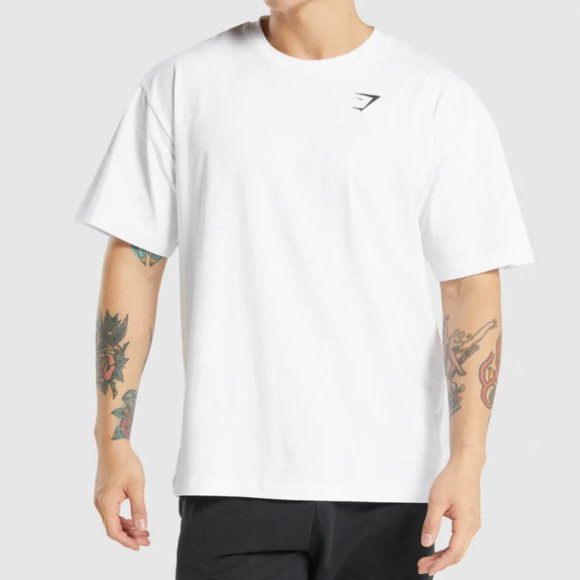 Gymshark Shirts Mens Gymshark Essential Oversized Tshirt Size Xxl Poshmark